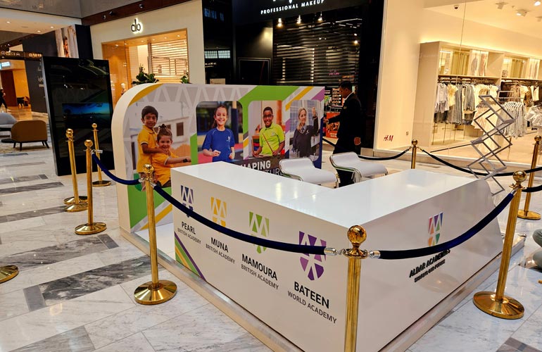 Aldar Academies Kiosk